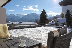 Terrasse mit Aussicht