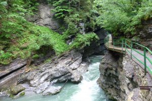 Breitachklamm im Sommer